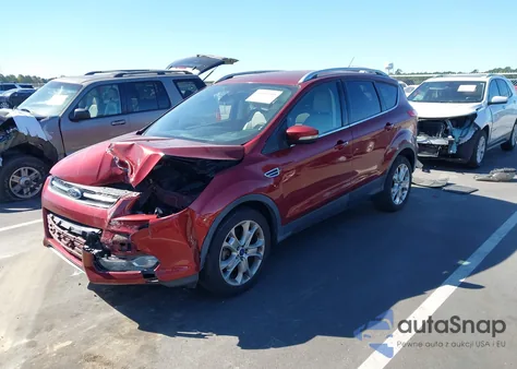 2014 Ford Escape Titanium из США, поврежденный, VIN 1FMCU0J9XEUC27528
